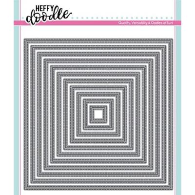 Heffy Doodle Dies - Stitched Squares